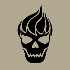 Poster - skull vector