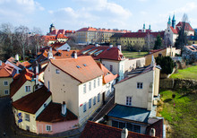 View Of The Historical Area Of Hradcany District In Prague
