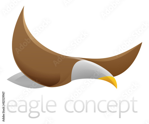 Flying eagle design