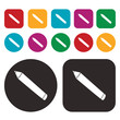 pencil icon / writing and painting tool