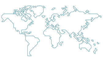 world map