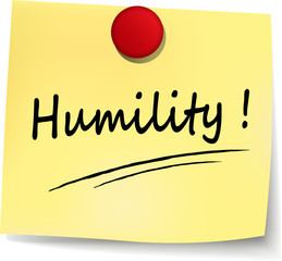 humility sign