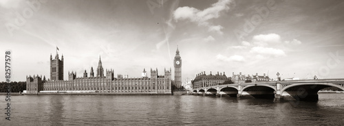 Naklejka na szybę London skyline