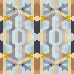 Wall Mural - abstract retro art deco geometric pattern