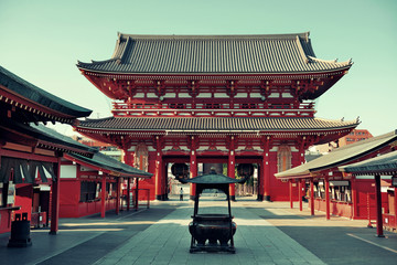 Fototapete - Tokyo temple