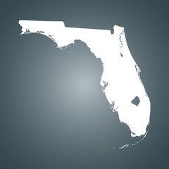 Wall Mural - Florida map