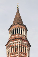 Sticker - Bell tower of the San Gottardo church in Milan, Italy