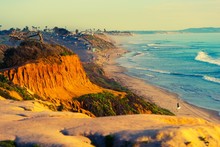 Encinitas Beach In California
