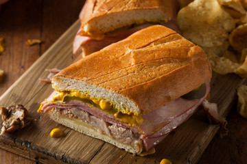 Poster - Homemade Traditional Cuban Sandwiches