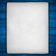 Canvas Print - vintage white sheet of paper