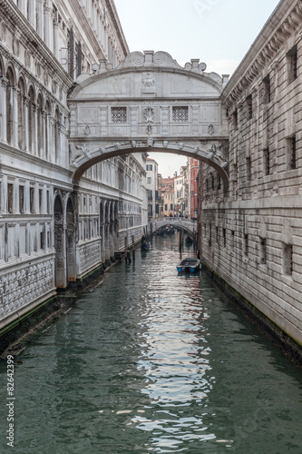 Naklejka na drzwi Venice, Bridge of Sighs