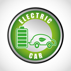 Poster - electric car