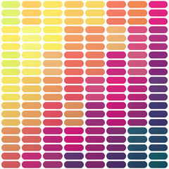 Aufkleber - Abstract colorful shapes background