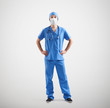 © ArtFamily - nurse in blue uniform