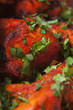 Indian food - chicken chunks marinated.