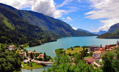 Poster - Molveno lake