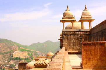 Poster - Amber Fort near Jaipur, Rajasthan, India