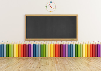 Wall Mural - Colorful classroom