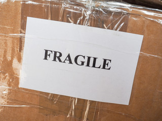 Wall Mural - Fragile sign