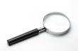 Magnifying Glass on white background,Clipping Path.