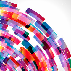 Leinwandbilder - Multicolor abstract bright background. Elements for design. 
