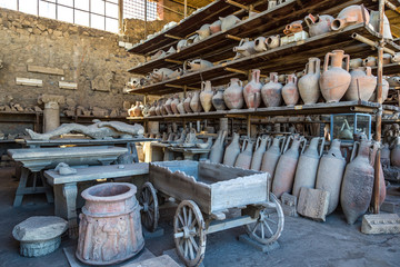 Wall Mural - Pompeii city