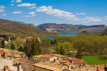 Wall Mural - Lago di Barrea in Abruzzo