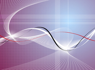 Poster - Abstract background composition - vector illustration