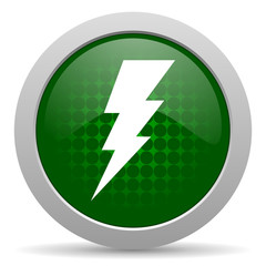 Poster - bolt icon flash sign