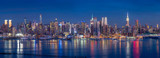Fototapeta Miasta - New York City with skyscrapers
