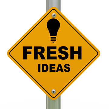 3d fresh ideas road sign