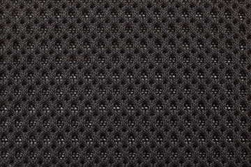 Shoes and clothing of mesh fabric texture