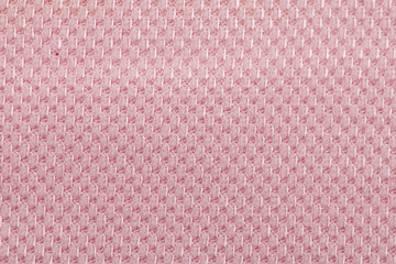 Shoes and clothing of mesh fabric texture