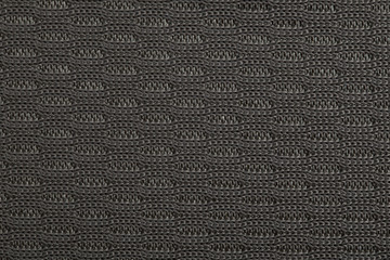 Shoes and clothing of mesh fabric texture