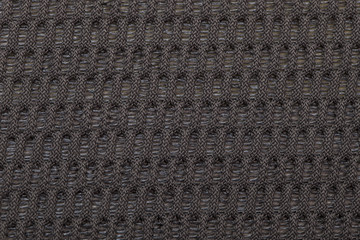 Shoes and clothing of mesh fabric texture