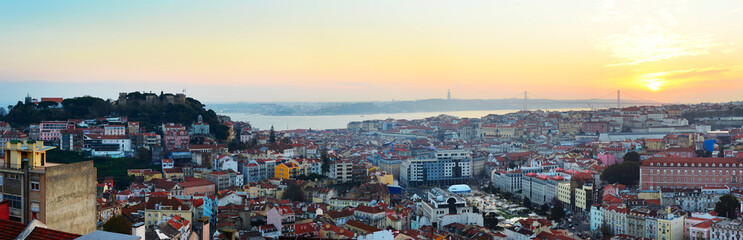 Wall Mural - Lisbon overview, Portugal