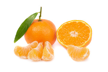 Wall Mural - Orange mandarins