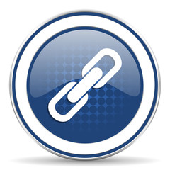 Aufkleber - link icon chain sign