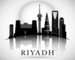 Modern Riyadh City Skyline Design. Saudi Arabia