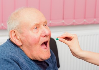 Wall Mural - Elderly Dementia