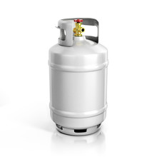 Propane Cylinder With Compressed Gas 3d Illustration 