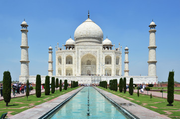 Taj Mahal. Agra, India