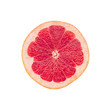 grapefruit on the white background