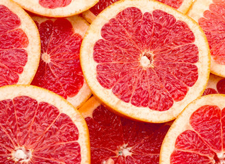 grapefruit as background