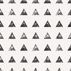 Poster - abstract triangular shapes seamless pattern