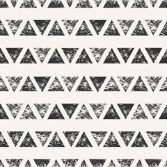 Poster - abstract triangular shapes seamless pattern