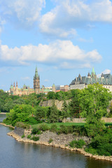 Poster - Ottawa cityscape