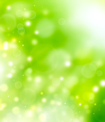 natural summer bokeh background