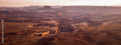 Fotografía Sunset Soda Springs Basin Green River Canyonlands National Park