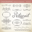 © Claudia Balasoiu - calligraphic design elements to embellish your layout